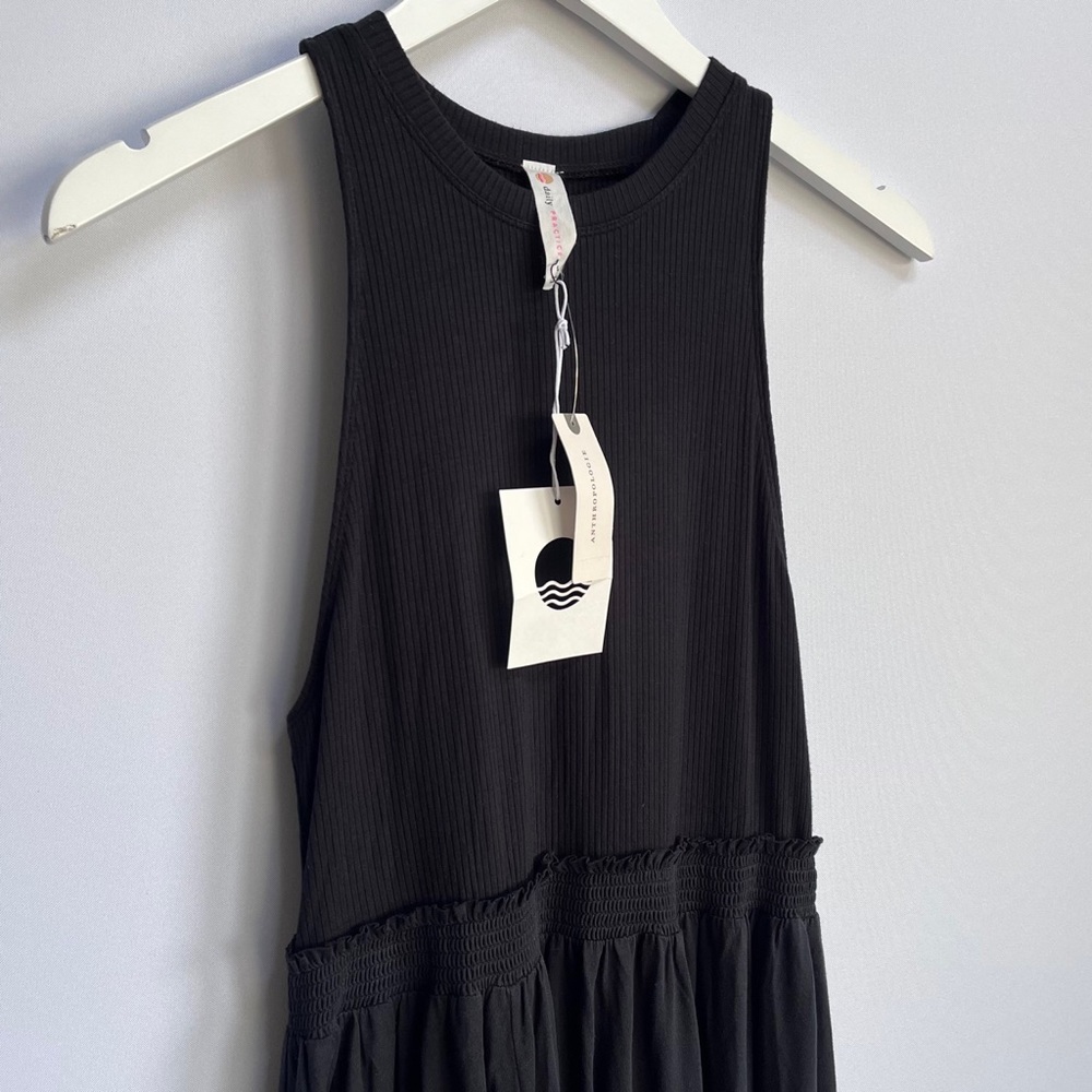 Anthropologie Daily Practice Jump-High Cut-Out Dress S - Picture 9 of 10